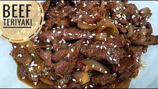 Resep beef teriyaki ala hokben [upl. by Verdie]