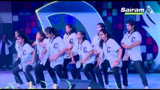 Sairam Engineering College Cultural 2018E I E Girls Dance  Chennai [upl. by Areip]