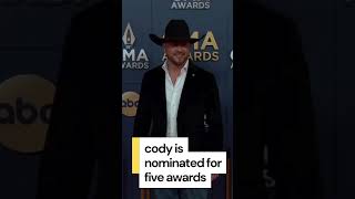 Cody Johnson at the 2024 CMA Awards Red Carpet [upl. by Penelope]