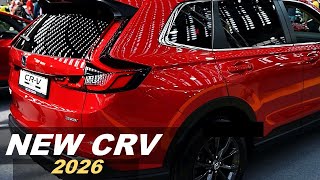 2026 Honda CRV Changes  Sporty Compact SUV [upl. by Svoboda]