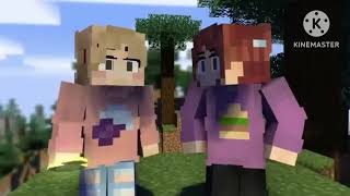 darkness took over Minecraft Molly and Daisy pibby glitch youtube [upl. by Annirak928]