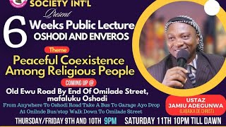 UstazjamiuThursday Lecture at Orile Oshodi Lagos [upl. by Anastatius]