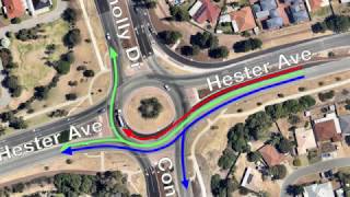 Hester Avenue amp Connolly Drive Intersection Upgrade [upl. by Ailatan]