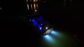 Sea blaze 3 lumitec marine led light SeaRay Sundancer 380 [upl. by Ased722]