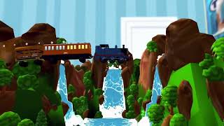 Thomas amp Friends Magical Tracks 🚂 JUMP over the broken bridge [upl. by Irtimed]