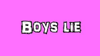 Avril Lavigne feat Machine Gun Kelly  Bois Lie Lyric Video [upl. by Enytsirhc]