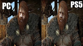 God of War Ragnarok PC vs PS5 Comparison 4K 60FPS [upl. by Hatnamas189]