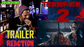 TERRIFIER 2 Trailer Reaction [upl. by Jaynell]