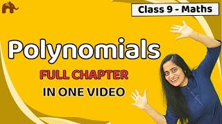 Polynomials class 9 NCERT  Chapter 2 One Shot  CBSE [upl. by Aala]