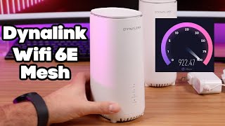 Super FAST Speeds with Dynalink AXE10200 WiFi 6E Mesh [upl. by Kirsti]