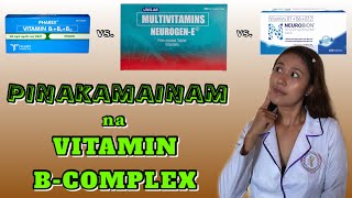 BEST VITAMIN BCOMPLEX in the Philippines Neurobion vs Neurogen E vs Pharex B complex [upl. by Adnolor479]