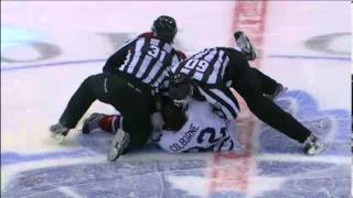 Joe Colborne Fight  111712 [upl. by Thirza]