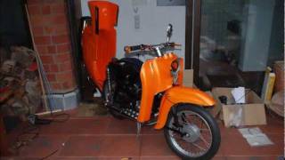 Simson Schwalbe Umbau Tuning [upl. by Attalie]