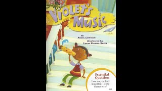 Violets Music read aloud by Angela Johnson [upl. by Niarfe]