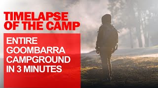 Entire Goomburra Valley Campground Timelapse [upl. by Mosera]