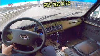 1987 UAZ 469 29 MT POV test drive [upl. by Johannessen796]