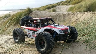 FTX Outlaw brushless first beach bash [upl. by Nal]