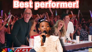 Americas Got Talent BEST Performer selected to win the Golden buzzer Auditions  AGT 2024 viral [upl. by Quintessa625]