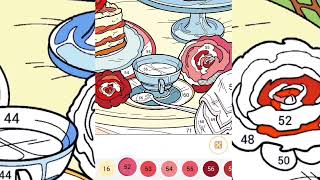 COLORING amp RELAXING PLAY GAMES  CORATCHAY ALL ABOUT FOOD [upl. by Introc]