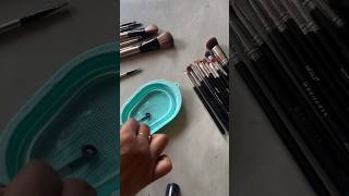 Brush cleaner ✨makeup artist brush cleaner ytshortsindia ￼ [upl. by Adria]