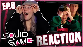 il gioco del dado 🎲 SQUID GAME  THE CHALLENGE  Reaction OTTAVA PUNTATA ⭕️ [upl. by Hedges]