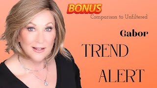 Gabor TREND ALERT Wig Review  SS Iced Cappuccino  NEW STYLE  Bonus Comparison to Unfiltered [upl. by Bohannon]