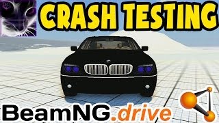 BMW 760 Li  CRASH TESTING  BeamNG drive [upl. by Iveel]