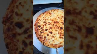 First Pizza from wood pellets outdoor pizza oven shorts pizza viral [upl. by Bobbi]