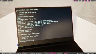 🌸 Linux running inside an ingame laptop 🌸 [upl. by Nimajeb]