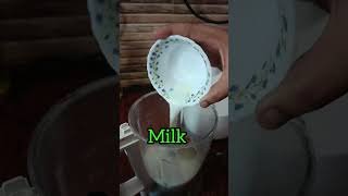 Athi pazham milk shake  fig healthy support subscribe tasty [upl. by Tuneberg]