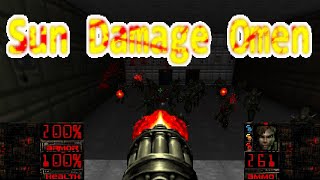 Sun Damage Omen GZDoom Mod Guns Showcase for Doom [upl. by Helbonia533]