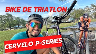 BIKE DE TRIATLON  CERVELO Pseries 58 Shimano Durace Clip 51 speedshop TT REBECCA [upl. by Harden]