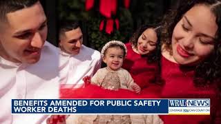 Benefits amended for public safety worker deaths [upl. by Skier]