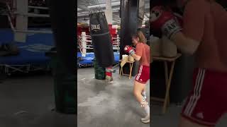 Bag work at Gleason gym [upl. by Dare999]