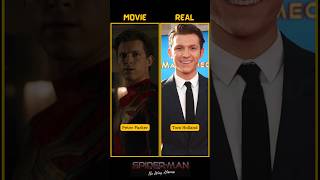 SpiderMan No Way Home Movie vs Real Cast with Name SpiderMan Shorts ViralVideo Cast [upl. by Neely333]