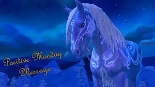 Positive Monday Message 281 SSO Star Stable Online [upl. by Oirottiv]