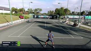 Ramkumar Ramanathan vs Aditya Vashistha  UTR Florida QF Highlights [upl. by Eiroj655]