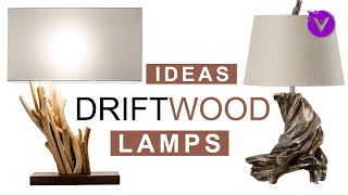 Driftwood Lamps  50 DIY PROJECTS  Design Ideas [upl. by Ennoitna]