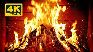 🔥 Cozy Fireplace 4K 12 HOURS Fireplace with Crackling Fire Sounds Crackling Fireplace 4K [upl. by Eshelman]