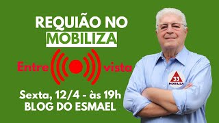 Requião fala às 19h sobre filiação ao Mobiliza no Blog do Esmael [upl. by Faxen]