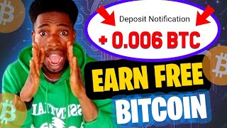 GET 0006 BTC FREE TODAY NO DEPOSIT NEEDED [upl. by Hooge200]