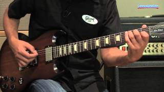 Gibson SG Tribute 60s Electric Guitar Demo  Sweetwater Sound [upl. by Aekin]