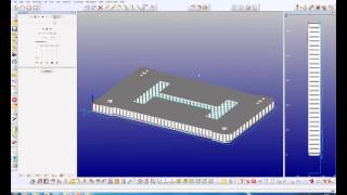 Alphacam 2013 R1  Tool Path Oscillation 1 [upl. by Dambro]