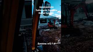 Eurotrac W12 f xl  zakładanie ogrodu dangarden ogrody praceziemne [upl. by Aiht66]