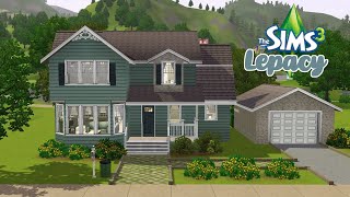 New Lepacy Home  The Sims 3 Speed Build [upl. by Eelaroc]