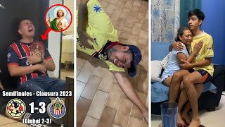 Aficionados reaccionando al América vs Chivas [upl. by Giza102]