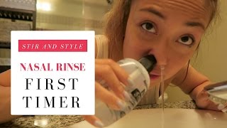 NeilMed Sinus Rinse On the Hunt for Allergy Relief Stir and Style Ep 20 [upl. by Englebert]