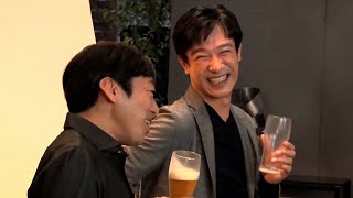 香川照之＆堺雅人、「半沢直樹」あの二人が仲良くサシ飲み！CM初共演 「パーフェクトサントリービール」新TVCM [upl. by Artemisia129]