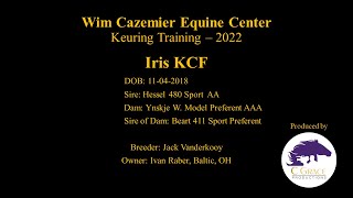 Iris KCF Training at Wim Cazemier Equine Center [upl. by Lika]