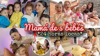 🥵UN DÍA SIENDO MAMÁ DE 5 BEBÉS  Sofi Muñoz [upl. by Ilah985]